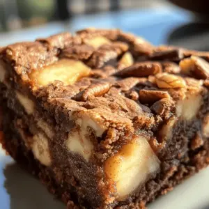 Apple Brownies