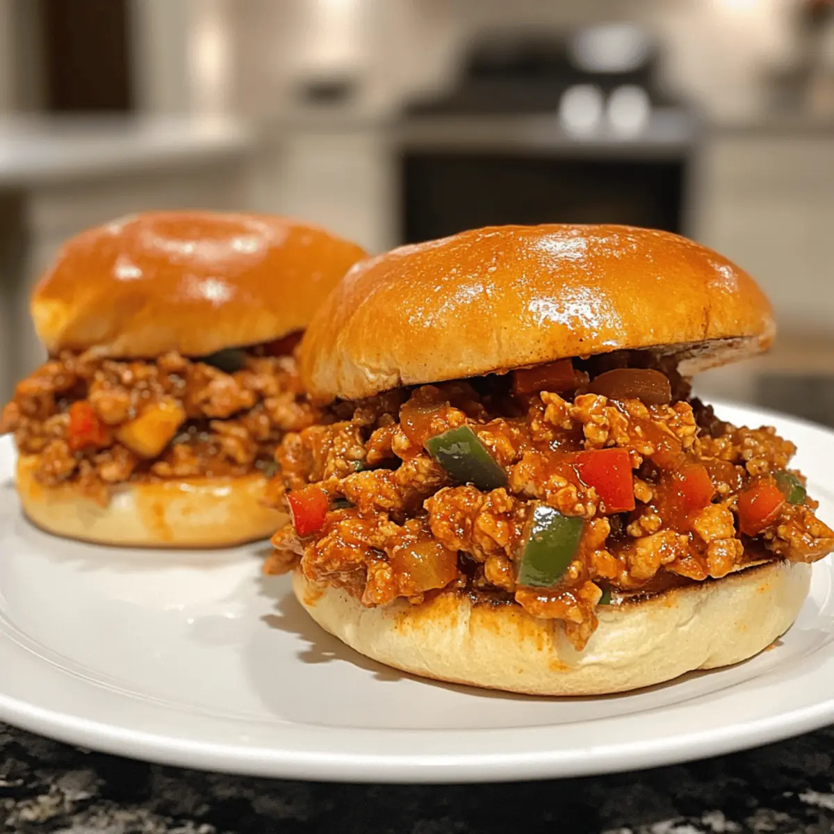 Cajun Chicken Sloppy Joes