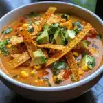 Creamy Chicken Tortilla Soup