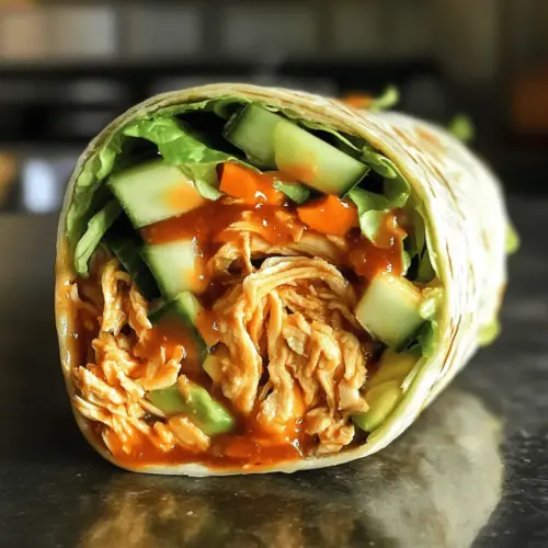 Sweet Chili Chicken Wraps