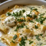 Alfredo Lasagna Soup
