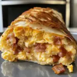 Bacon Egg and Cheese Breakfast Burritos