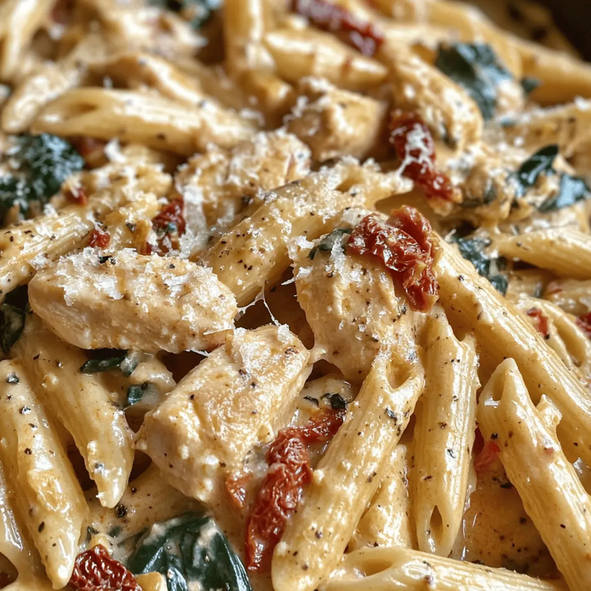 Chicken Spinach Penne