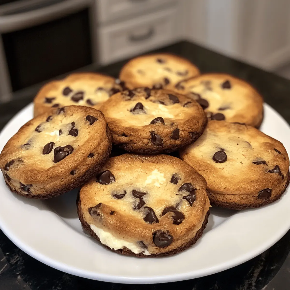Chocolate Chip Cheesecake Cookies