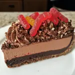 Dark Chocolate Pecan Mousse Tart
