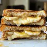 Honey Banana Grilled Cheese Sandwich