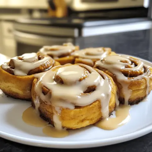 Pumpkin Cinnamon Rolls