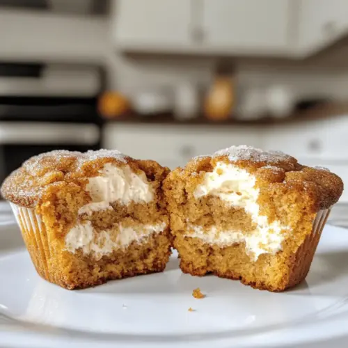 Pumpkin Muffins with Maple Cream Cheese