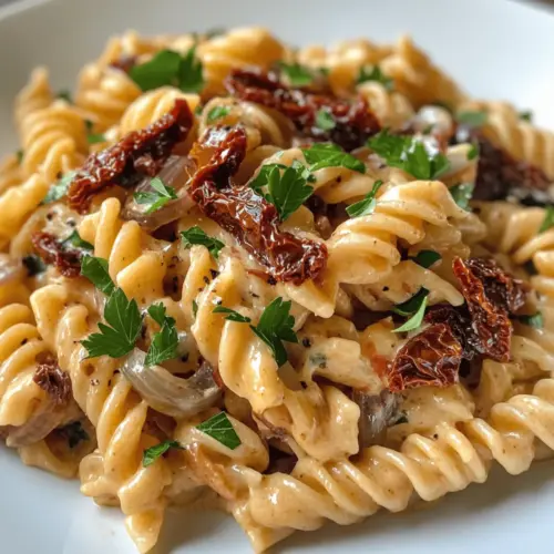 Vegan Caramelized Onion Pasta