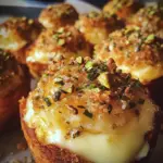 Savory Pistachio-Crusted Brie Bites