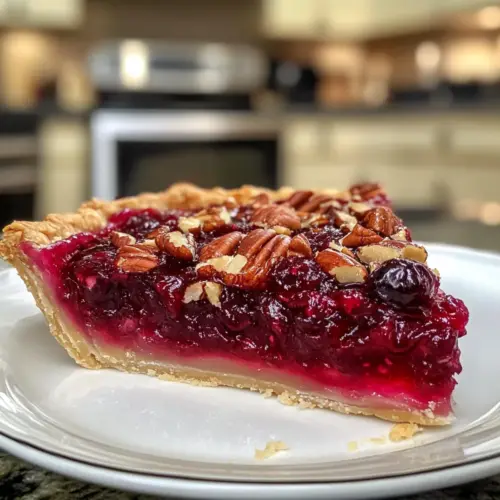 Nantucket Holiday Cranberry Pie