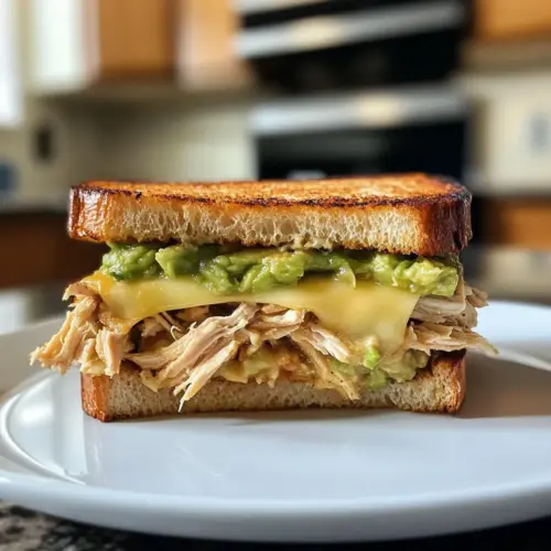 Chicken Avocado Melt Sandwich