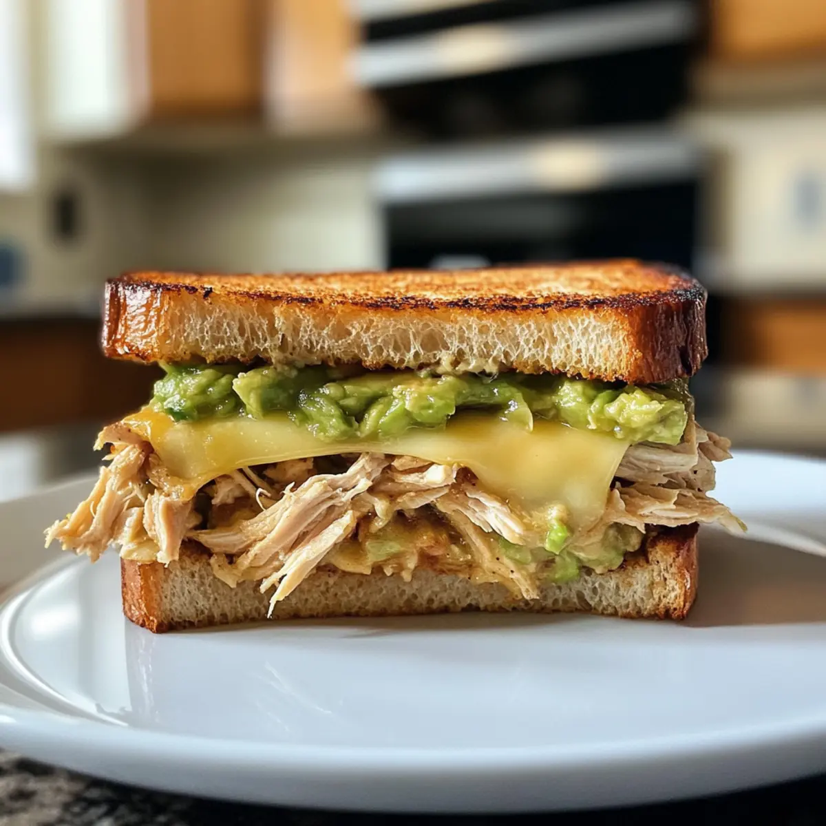 Chicken Avocado Melt Sandwich