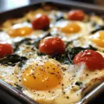 Baked Feta Eggs