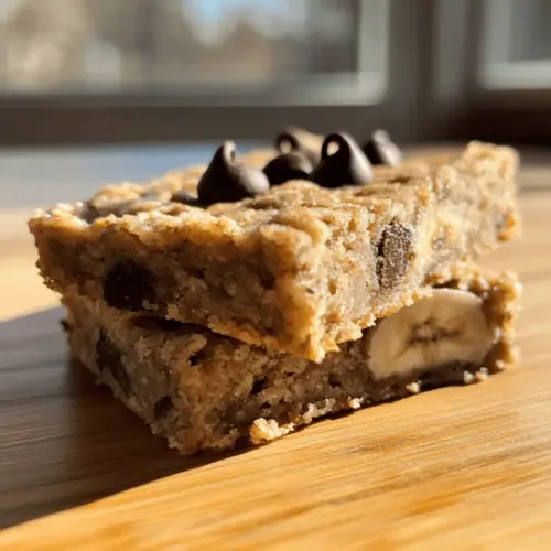 Banana Oatmeal Bars