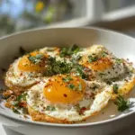 Crispy Feta Fried Eggs