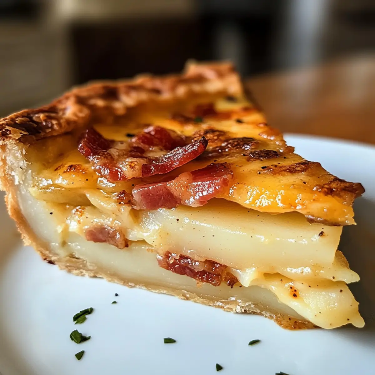 Potato Bacon Pie