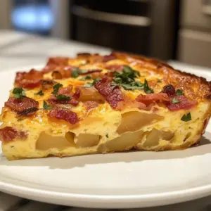 Bacon Potato Frittata