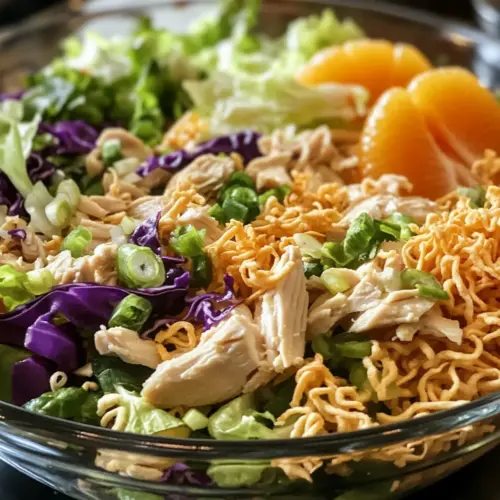 Asian Chicken Crunch Salad