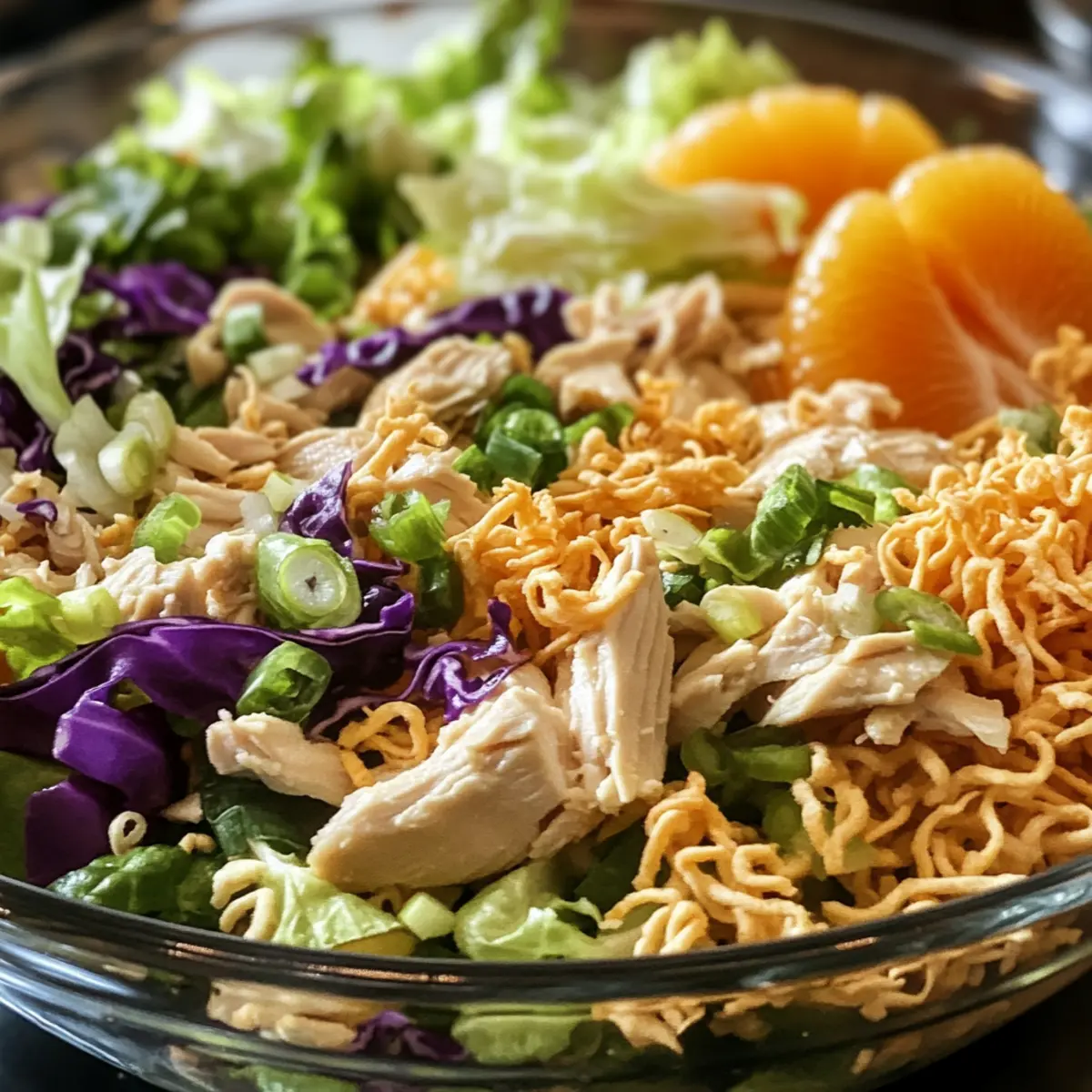 Asian Chicken Crunch Salad