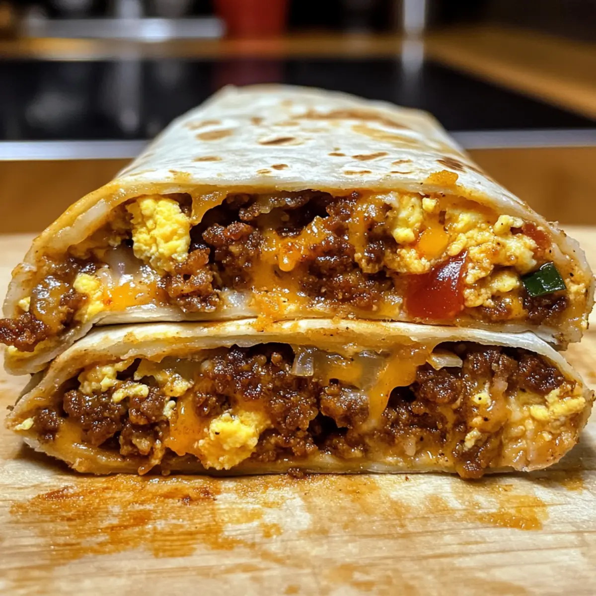 Chorizo Breakfast Burrito