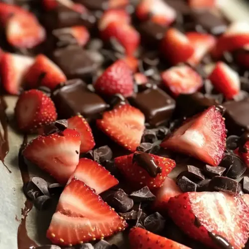 Chocolate Strawberry Yogurt Clusters