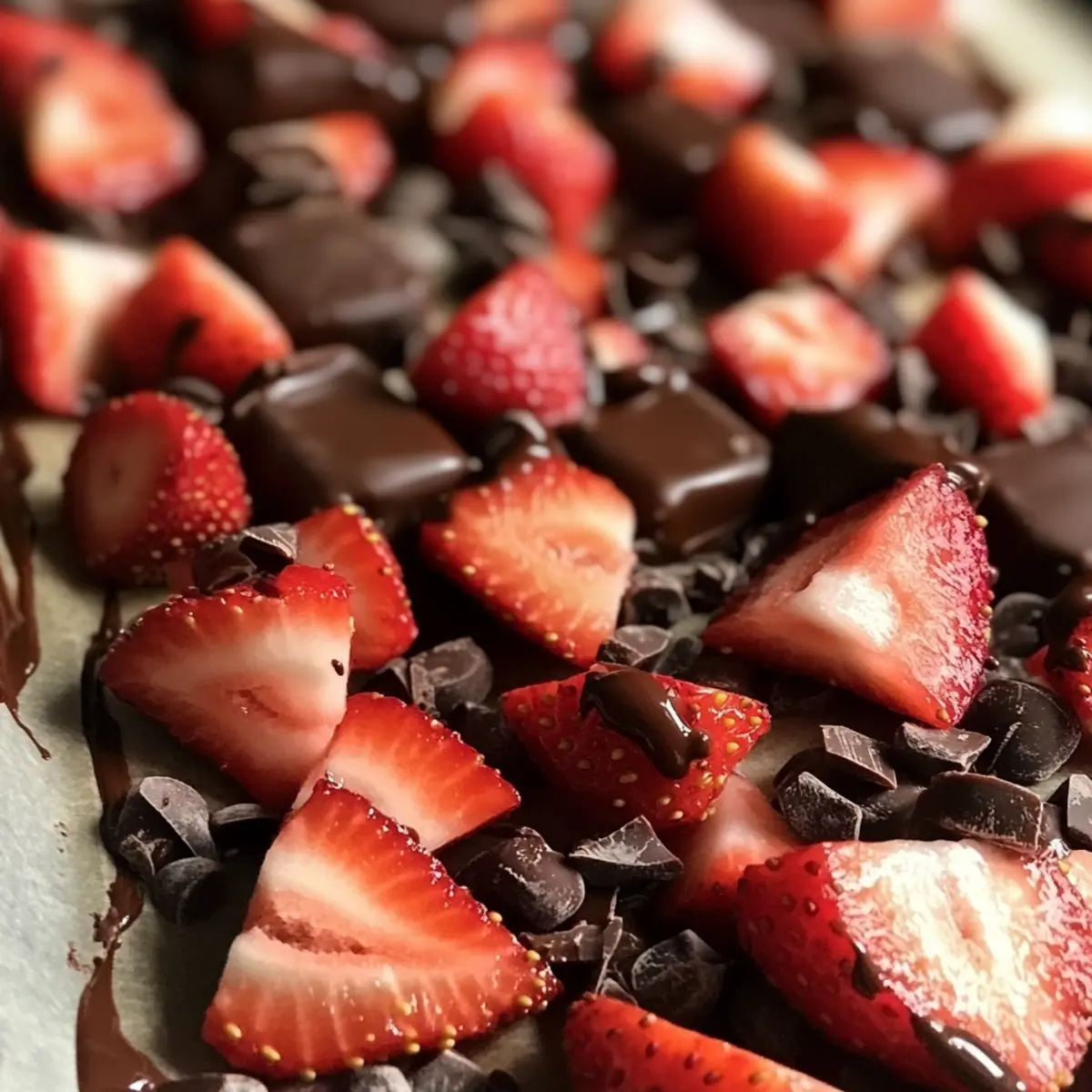 Chocolate Strawberry Yogurt Clusters