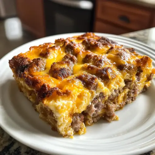 Easy Sausage and Egg Casserole