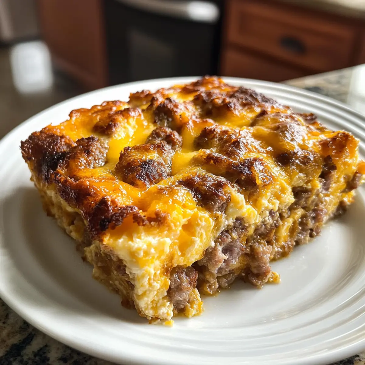 Easy Sausage and Egg Casserole