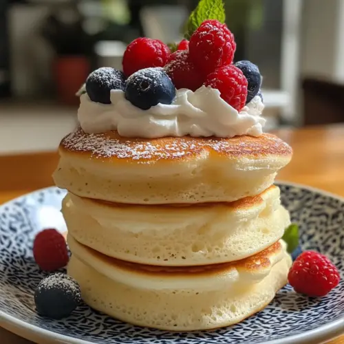 Japanese Soufflé Pancakes