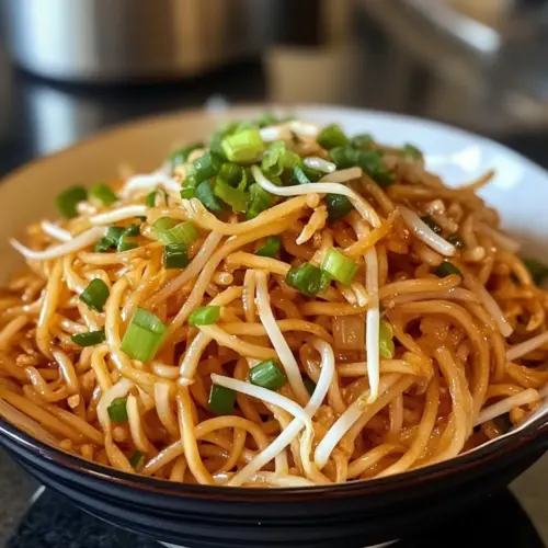 Soy Sauce Pan Fried Noodles