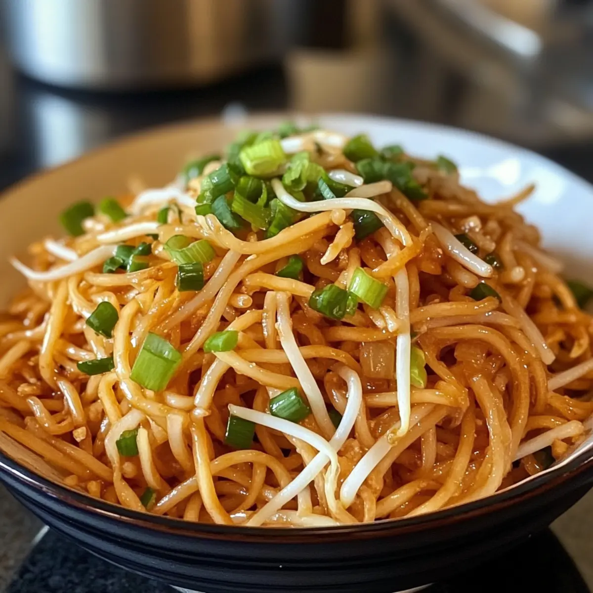 Soy Sauce Pan Fried Noodles