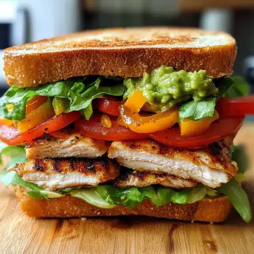 Chicken Torta Sandwich