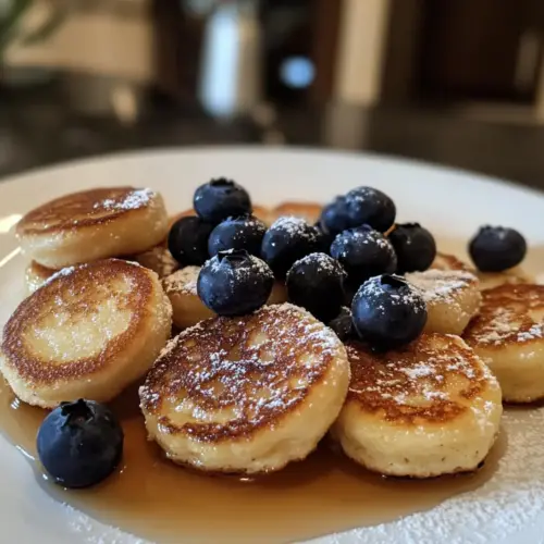 Blueberry Lemon Pancake Bites