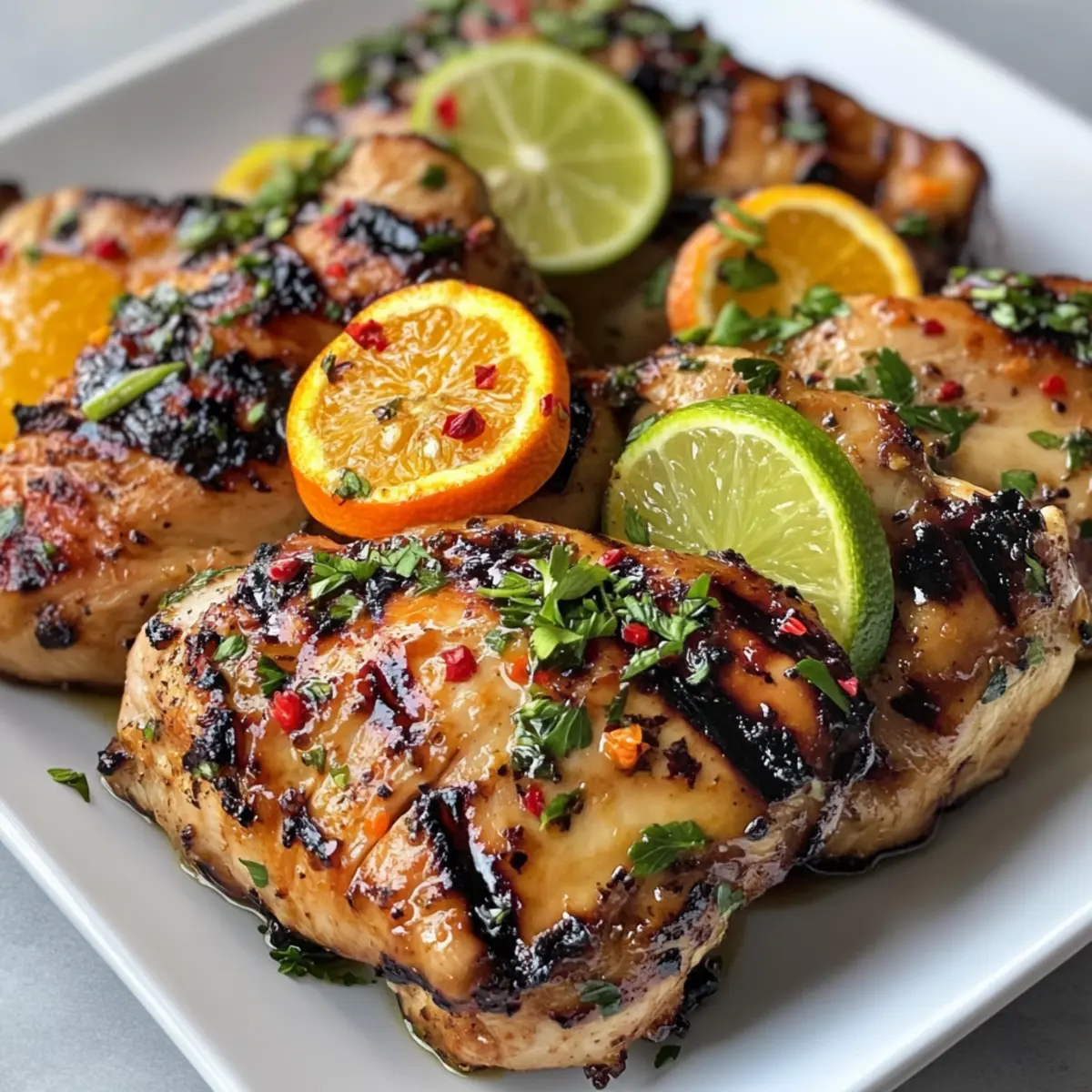 Key West Grilled Chicken with Tropical Citrus Marinade