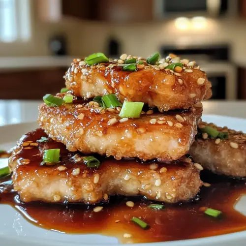 Honey Garlic Pork Chops