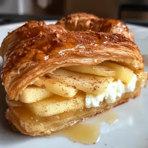 Apple & Goat Cheese Croissant Sandwich