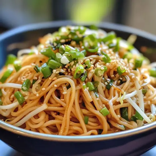 Soy Sauce Pan Fried Noodles