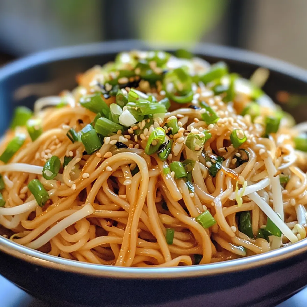 Soy Sauce Pan Fried Noodles