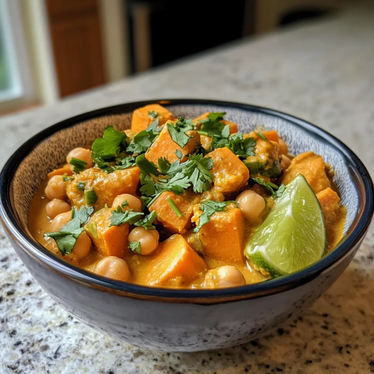 Sweet Potato and Chickpea Curry