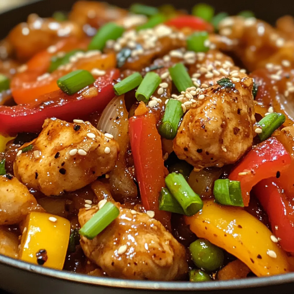 Korean Spicy Chicken Stir Fry