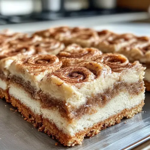 Cinnamon Roll Bliss Bars