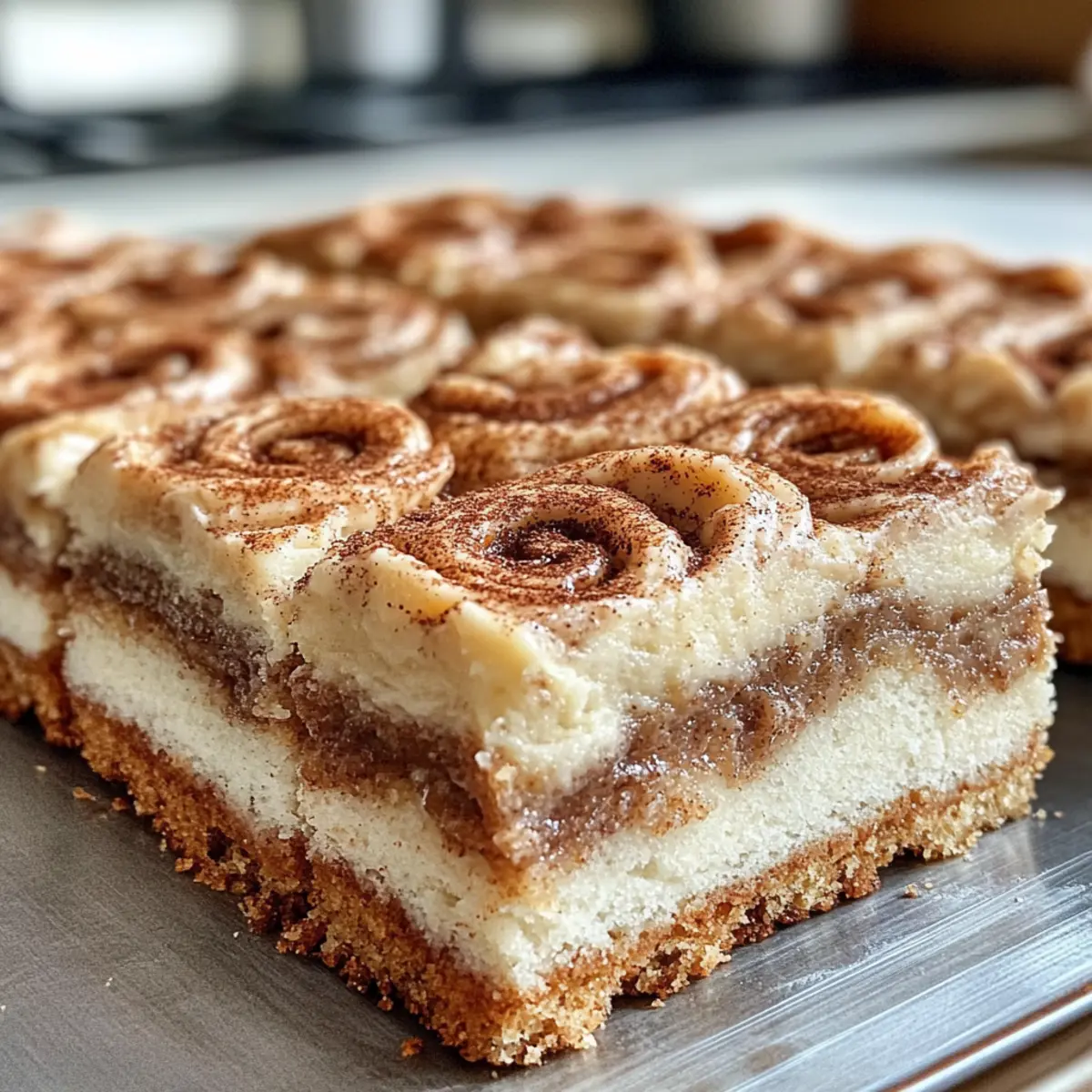 Cinnamon Roll Bliss Bars