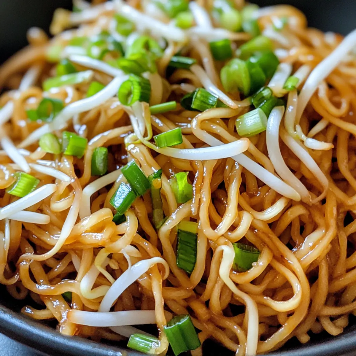 Soy Sauce Pan Fried Noodles