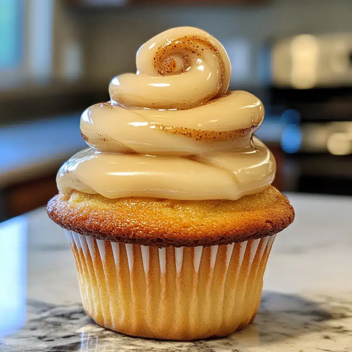 Cinnamon Roll Cupcakes