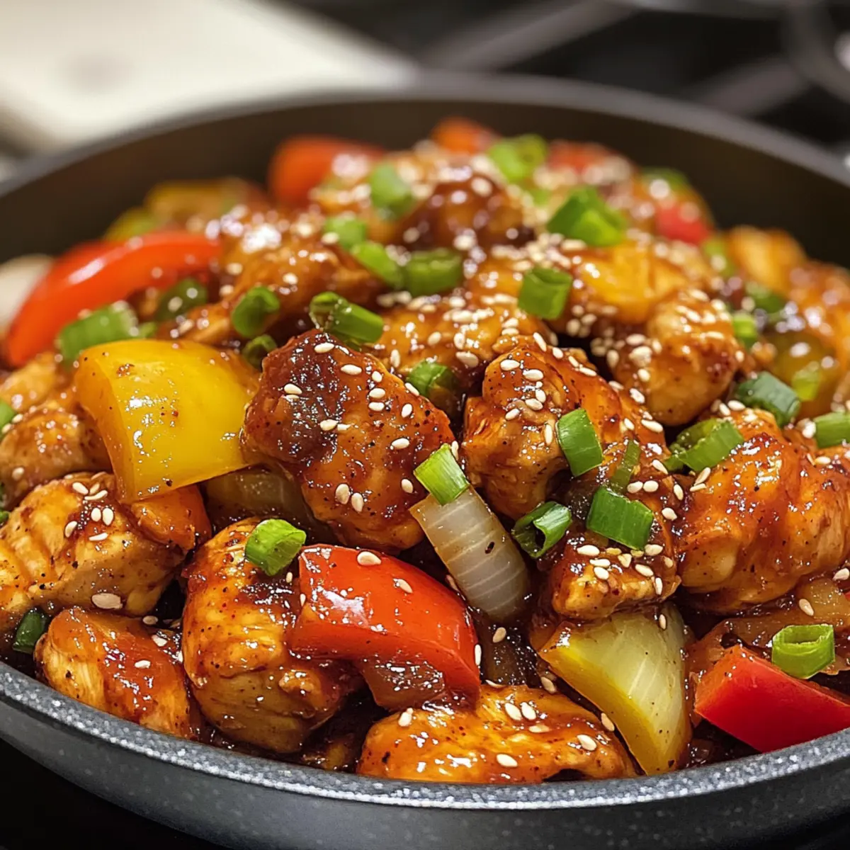 Korean Spicy Chicken Stir Fry