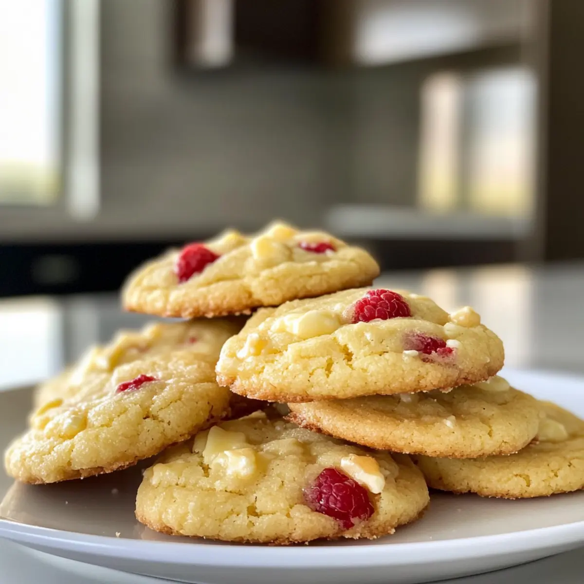 Lemon Raspberry Cookies