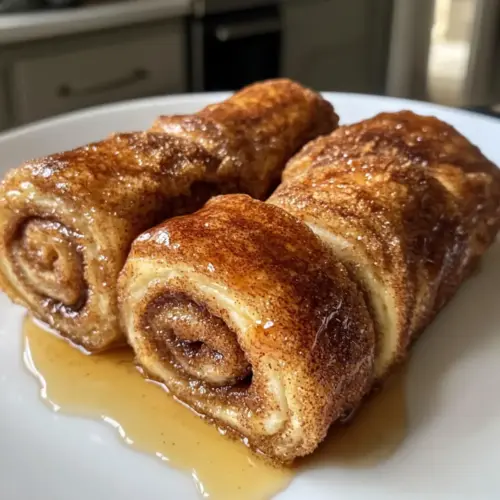 Cinnamon Roll French Toast Roll-Ups