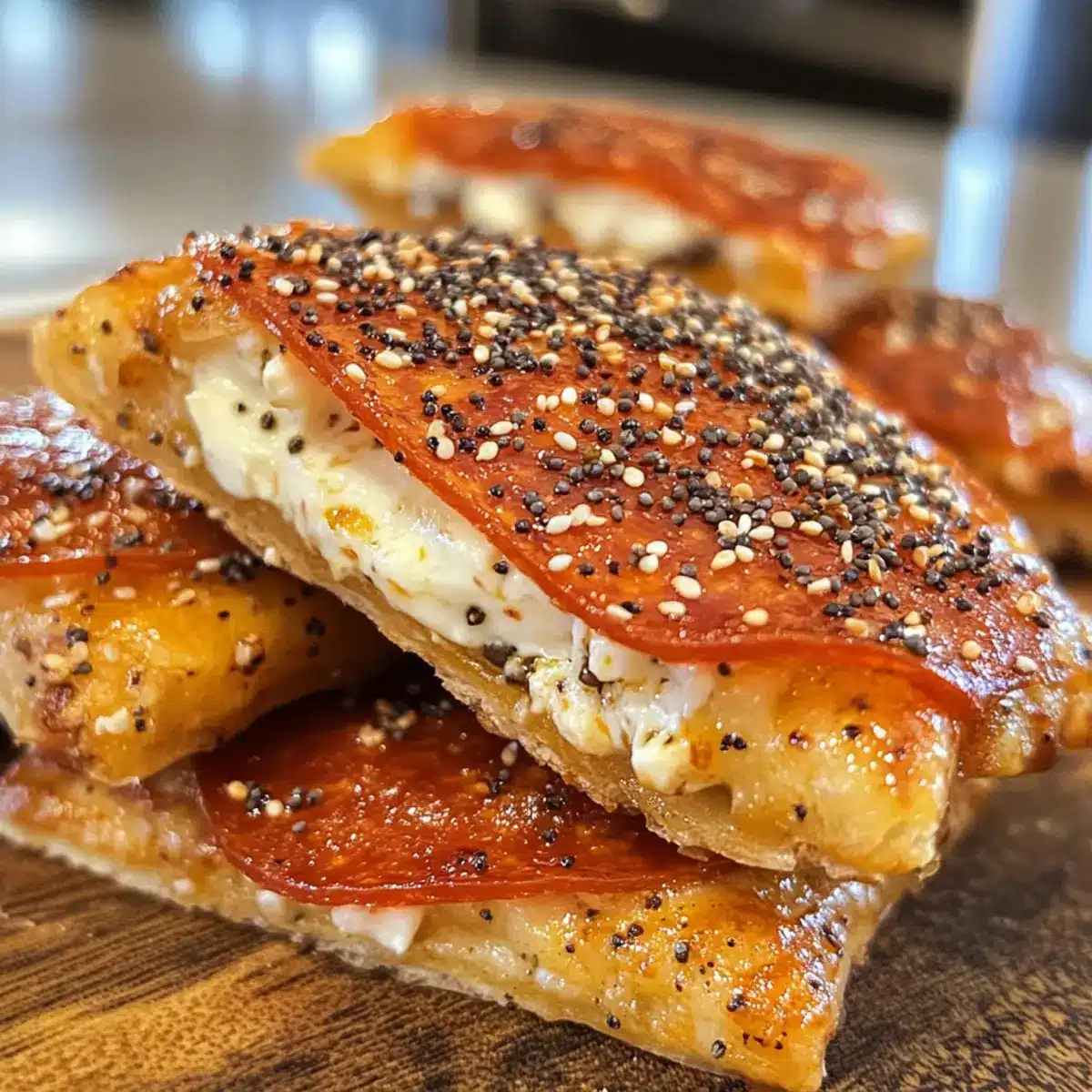 Peppy Pepperoni Pockets