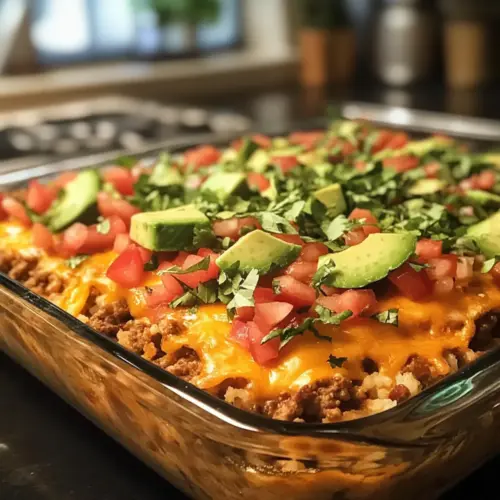 Low Carb Taco Casserole